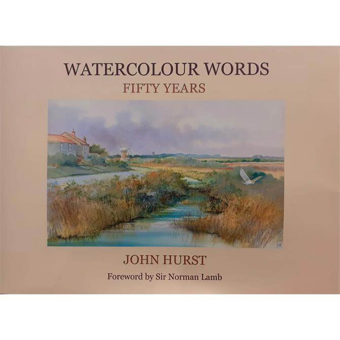 Watercolour Words Fifty Years by John Hurst (Hardback)